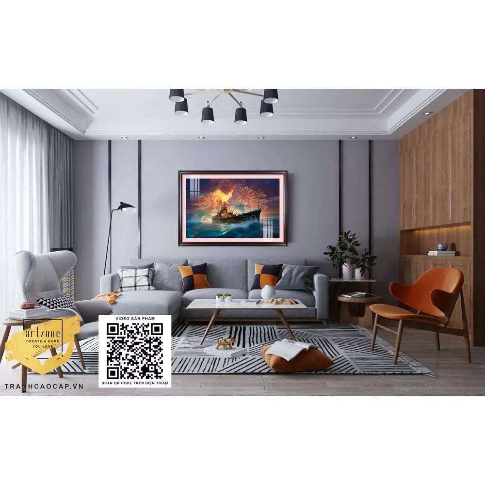 Lỗi treo quá nhiều tranh trên tường