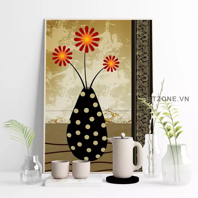 Tranh tĩnh vật Mica cao cấp
