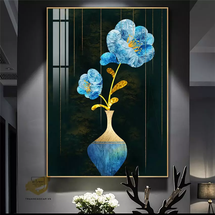 Sử dụng ánh sáng để tôn vinh vẻ đẹp của bức tranh