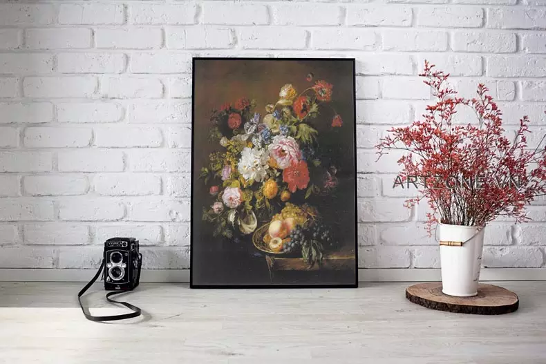 Cách treo tranh tĩnh vật mica AZ1-0080 đúng cách