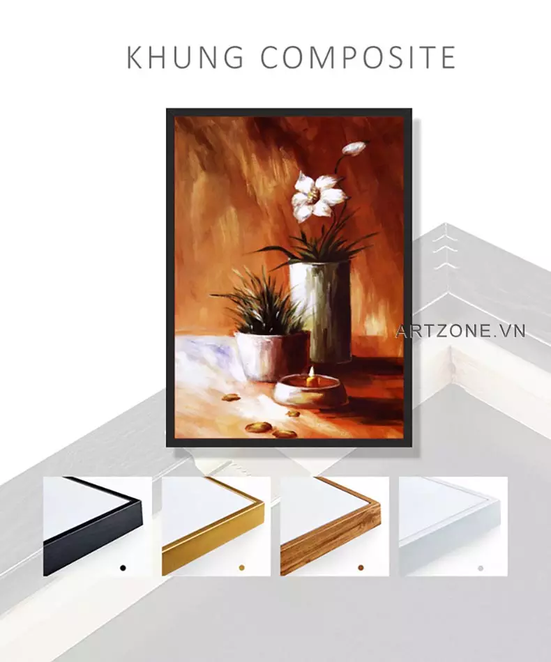 Ánh sáng đóng vai trò quan trọng trong việc làm nổi bật vẻ đẹp của tranh tĩnh vật Ánh sáng làm nổi bật vẻ đẹp của tranh