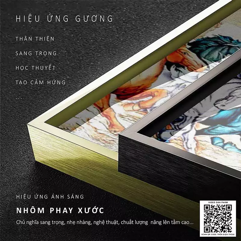 Tranh trang trí bông gương