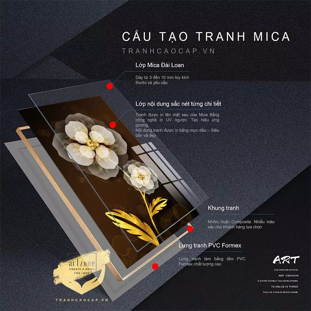Tranh Mica AZ3-0390