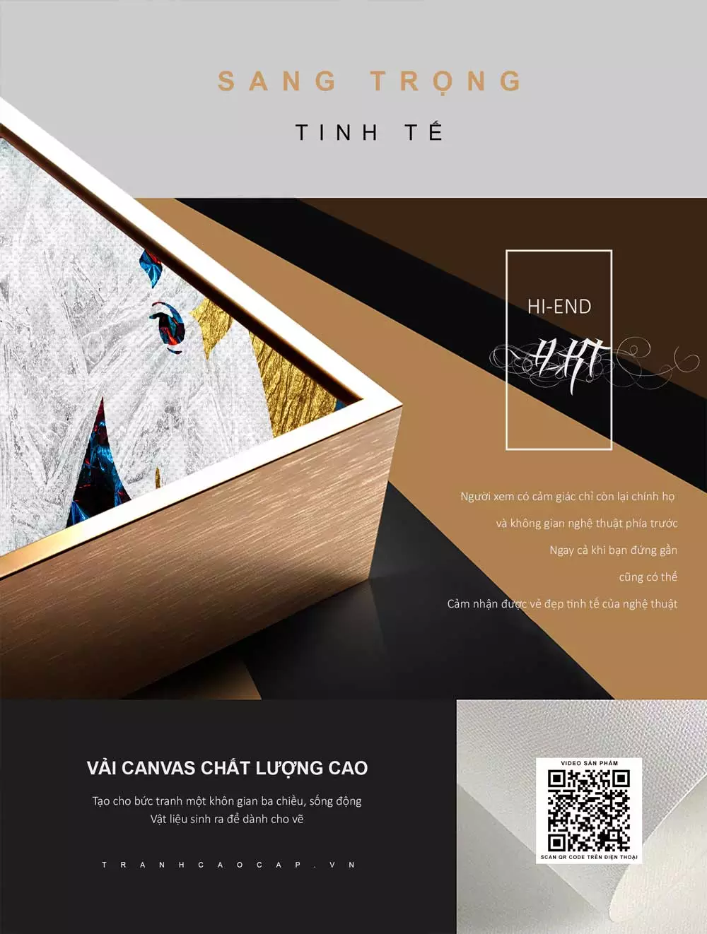Ý nghĩa phong thủy của tranh ngựa trắng và bông hoàng kim
