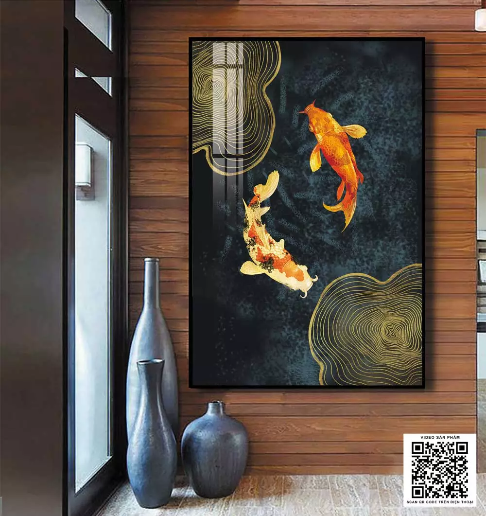 Tranh động vật mica cho phong cách cổ điển