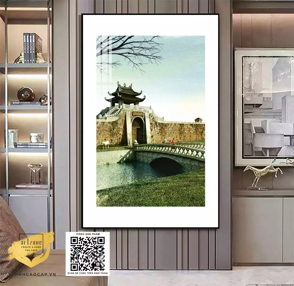 Vẻ đẹp tinh tế của tranh Hà Nội Xưa