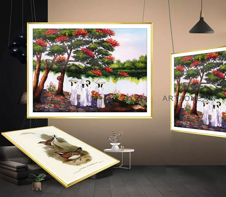 Bộ sưu tập tranh Hà Nội xưa - Nét đẹp vượt thời gian