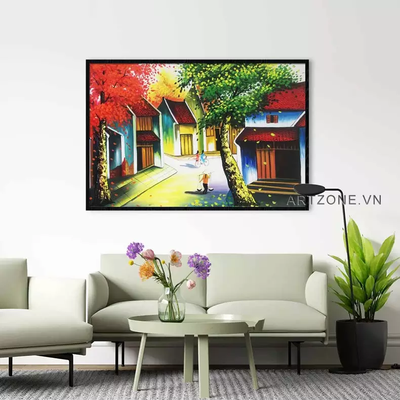 Kích Thước Tranh Phù Hợp Với Không Gian Treo