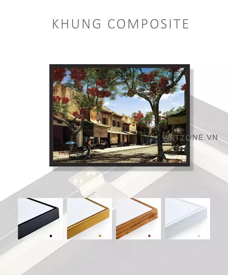 Tranh Hà Nội xưa kết hợp hoàn hảo với phong cách nội thất Indochine
