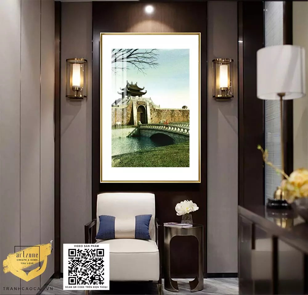 Tranh Hà Nội Xưa trong không gian cổ điển