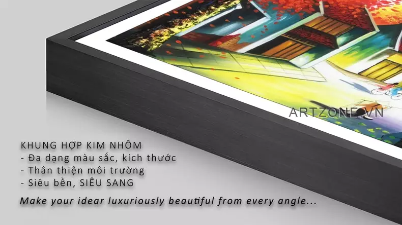 Thông Tin Chi Tiết Tranh Hà Nội Xưa AZ1-0038