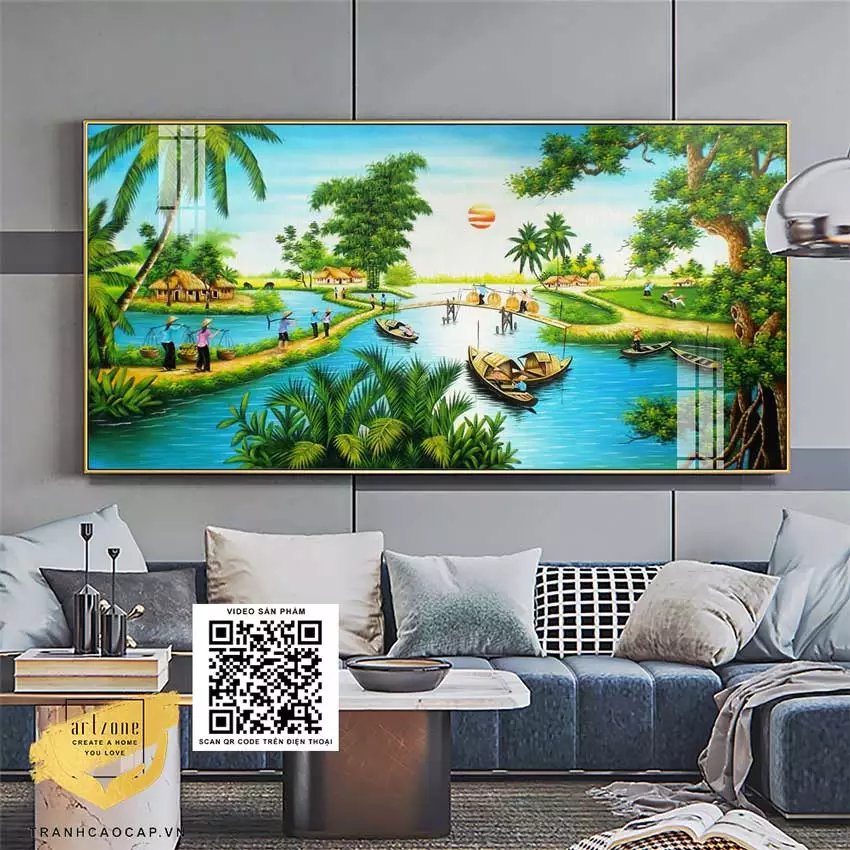 Chọn kích thước tranh phù hợp