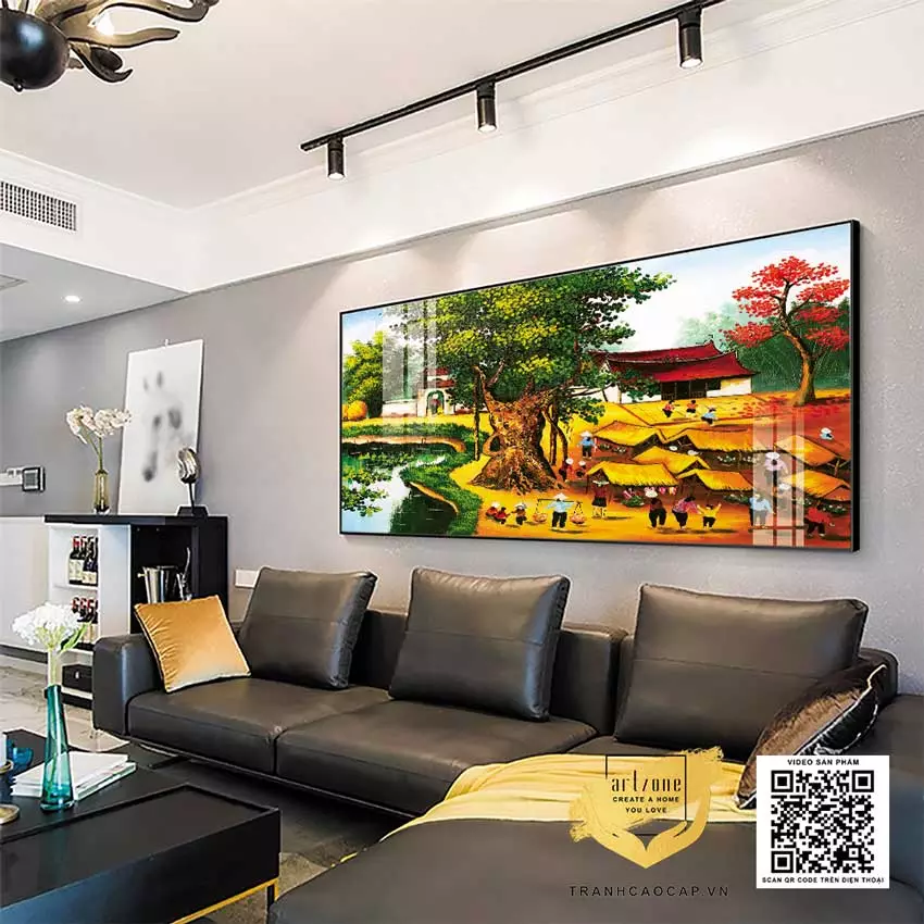Chọn tranh phù hợp với phong cách nội thất