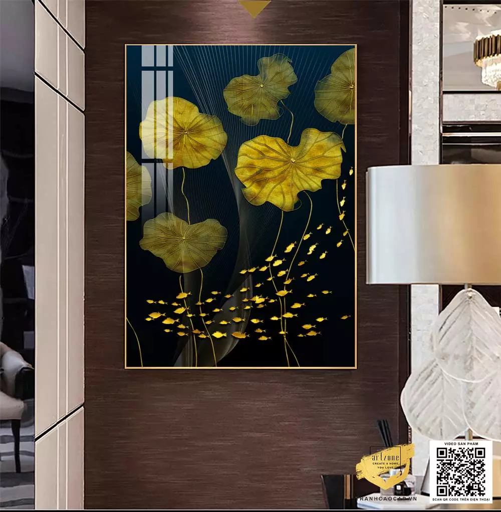 Ý nghĩa biểu tượng của đàn cá và hoa sen