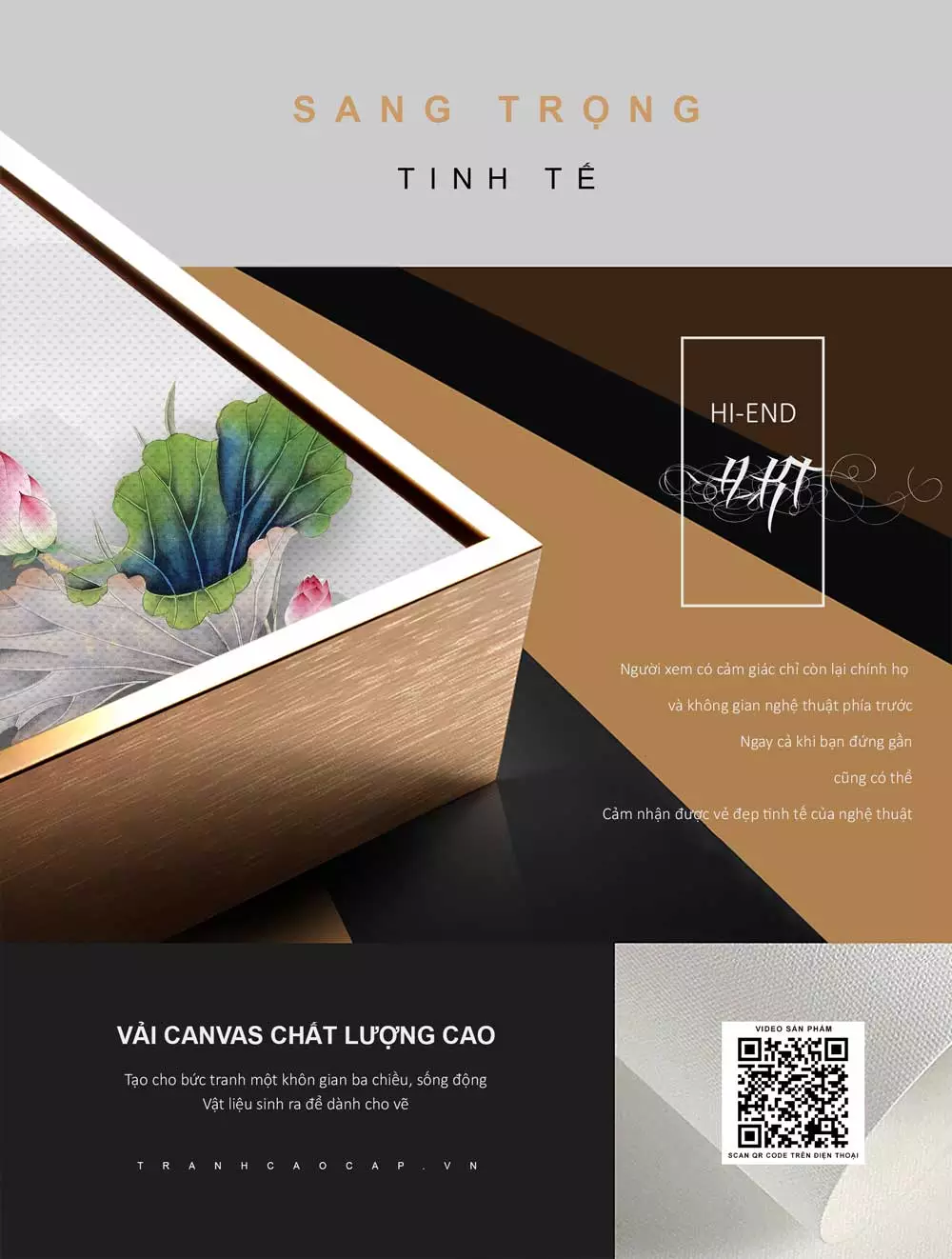 Ý nghĩa phong thủy của tranh hoa sen
