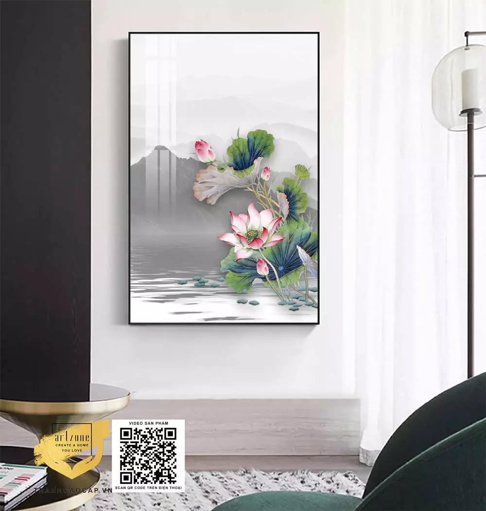 Chọn kích thước tranh cân xứng