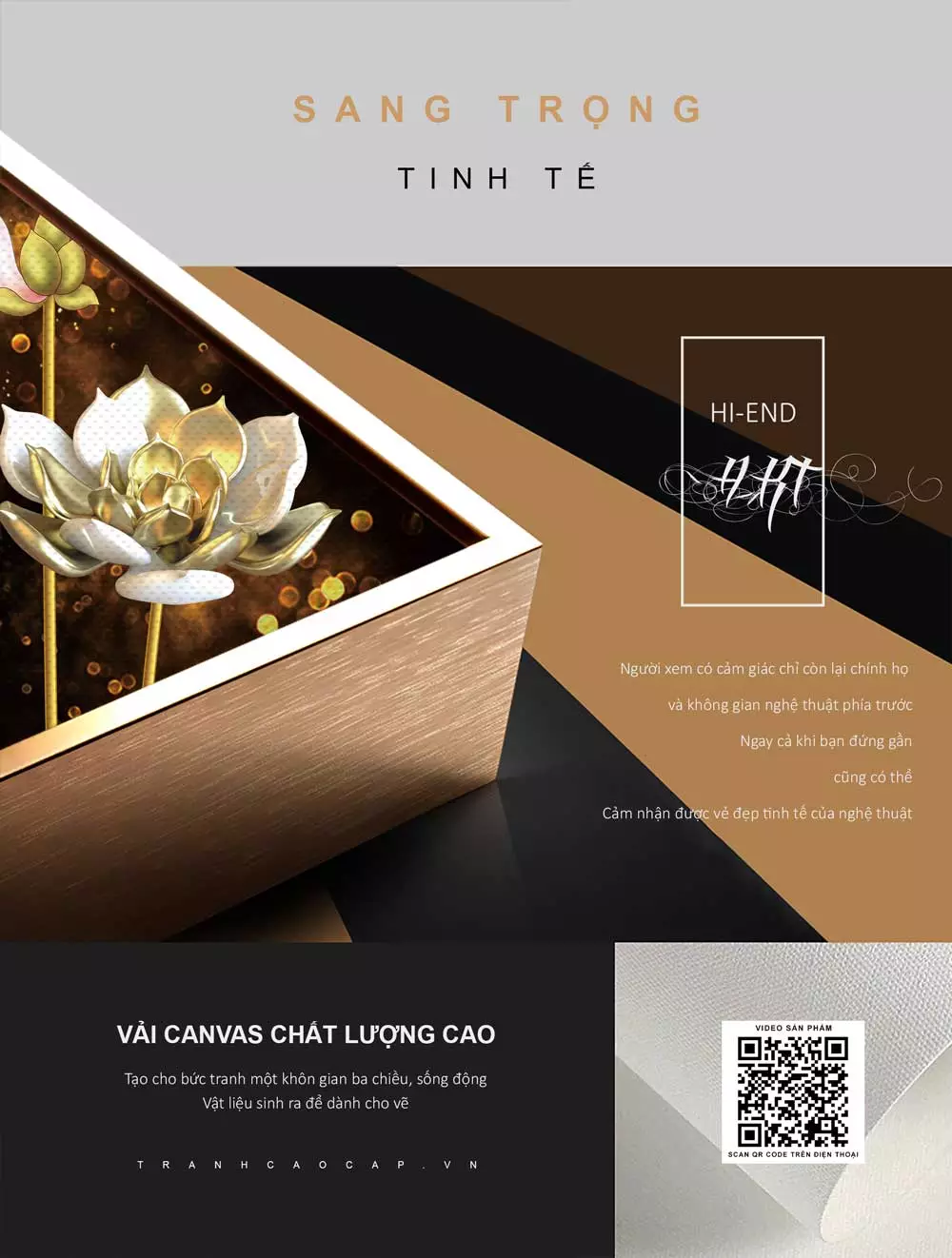 Ưu điểm của tranh hoa lá mica