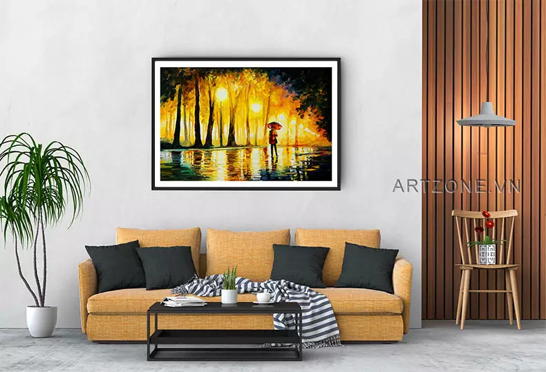 Tranh sơn dầu hiện đại AZ1-0223-MICA