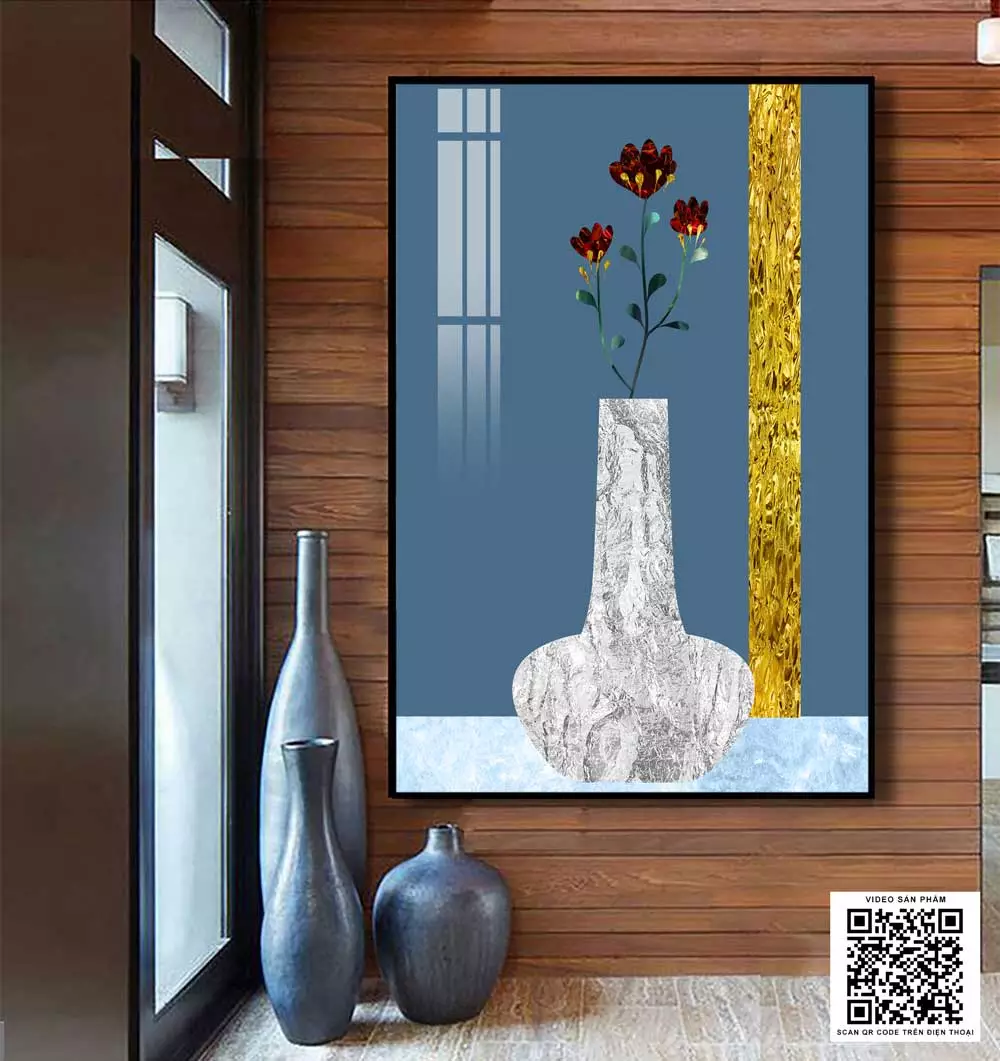Tranh tĩnh vật chất liệu Mica cao cấp