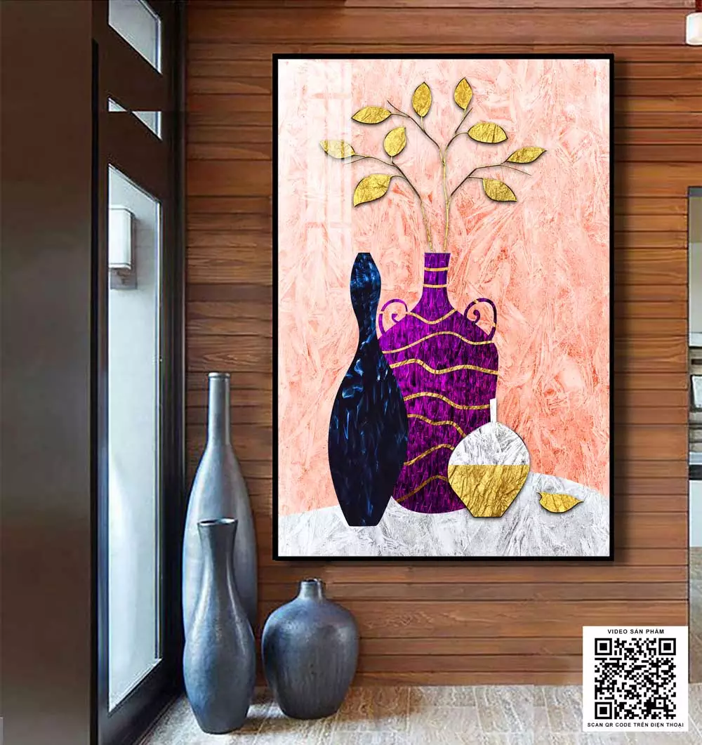 Tranh tĩnh vật Mica AZ1-0816 trong không gian sống