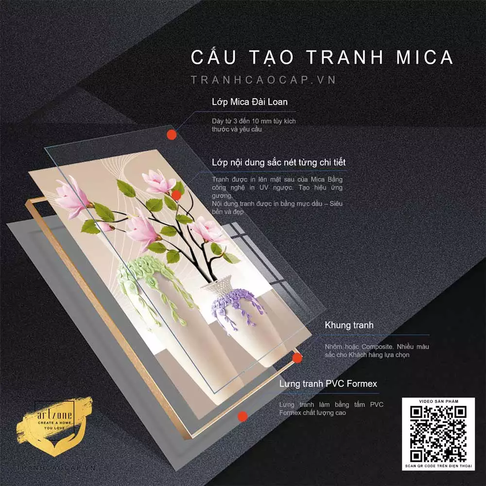 Tranh tĩnh vật Mica