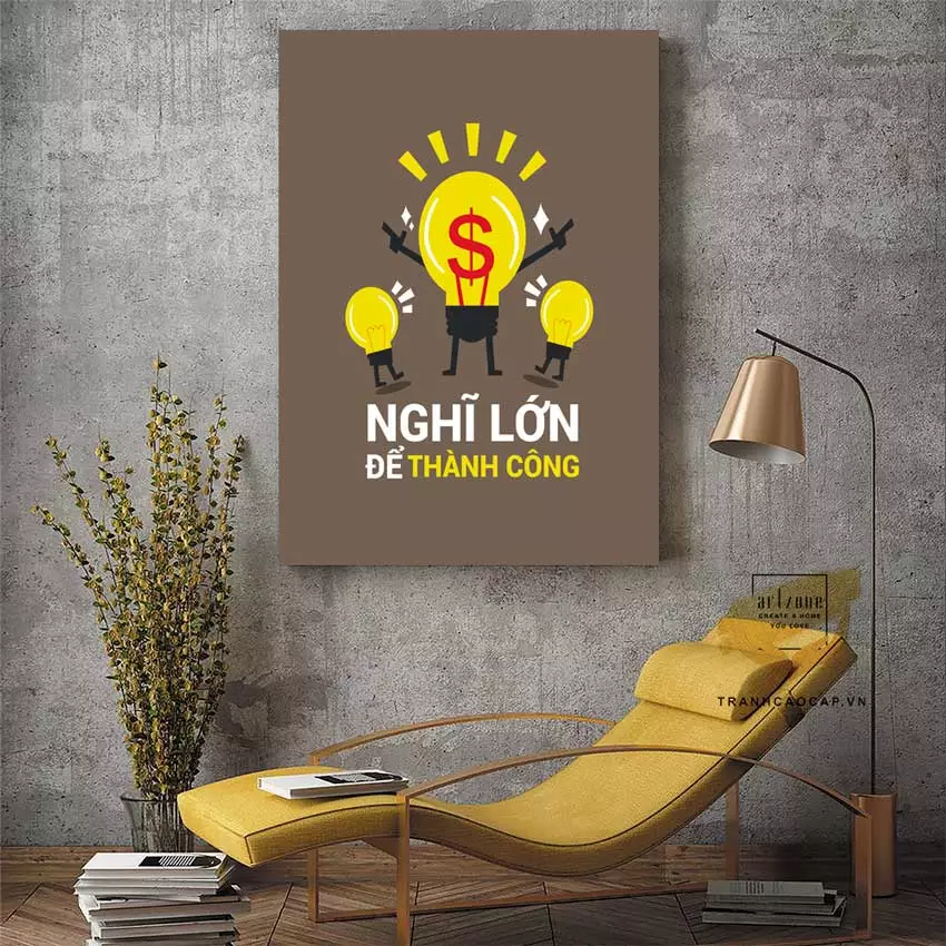 Tạo sự liên kết giữa các bức tranh trong cùng không gian
