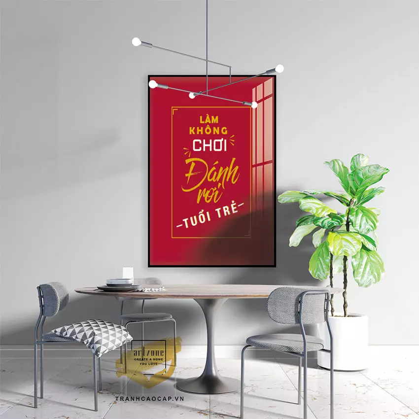 Chọn tranh phù hợp với phong cách thiết kế văn phòng