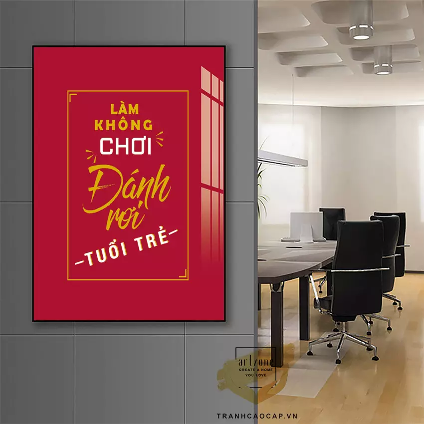 Chú ý đến ánh sáng khi treo tranh