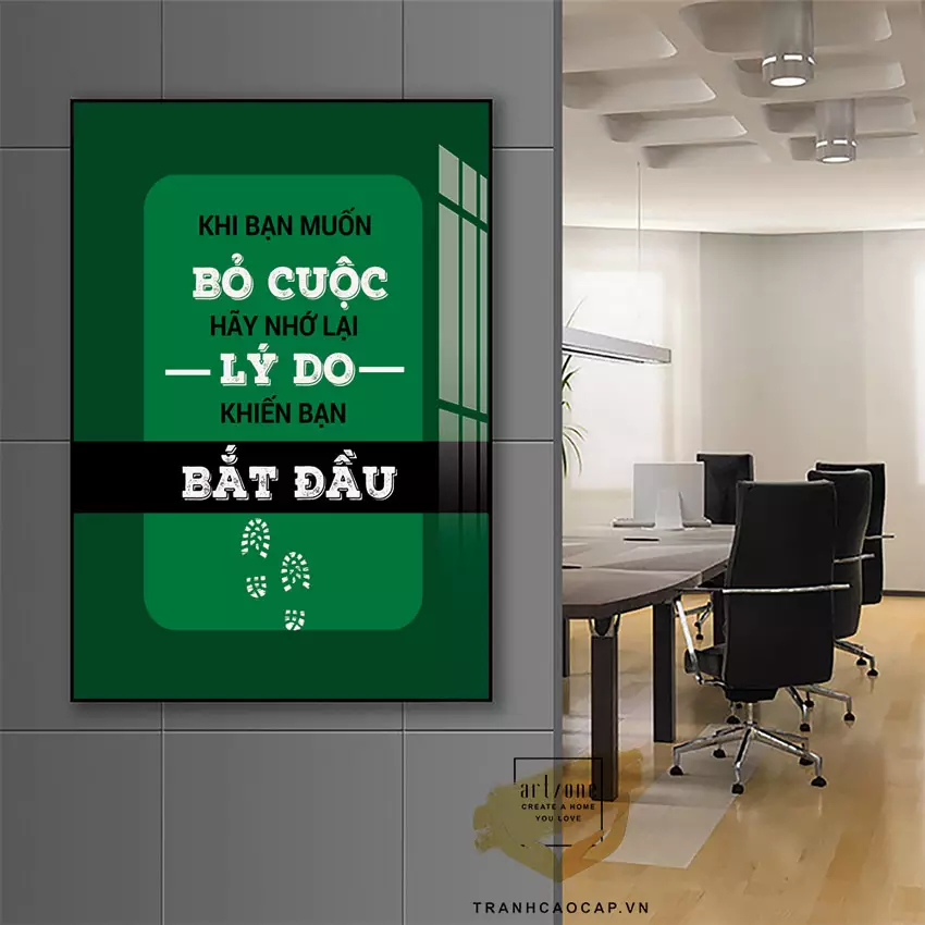 Chọn tranh phù hợp với chức năng của từng không gian