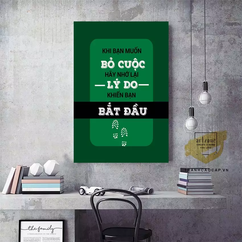 Bố trí tranh khoa học để tạo không gian làm việc sáng tạo