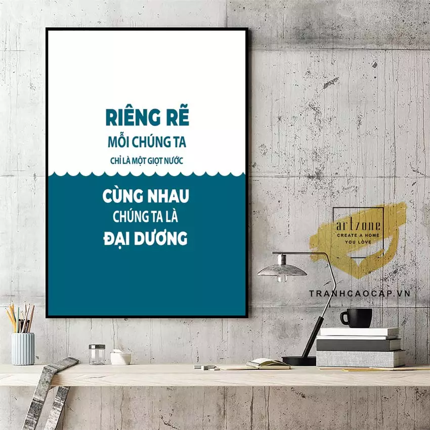 Tranh mica sử dụng màu pastel tạo cảm giác tươi mới