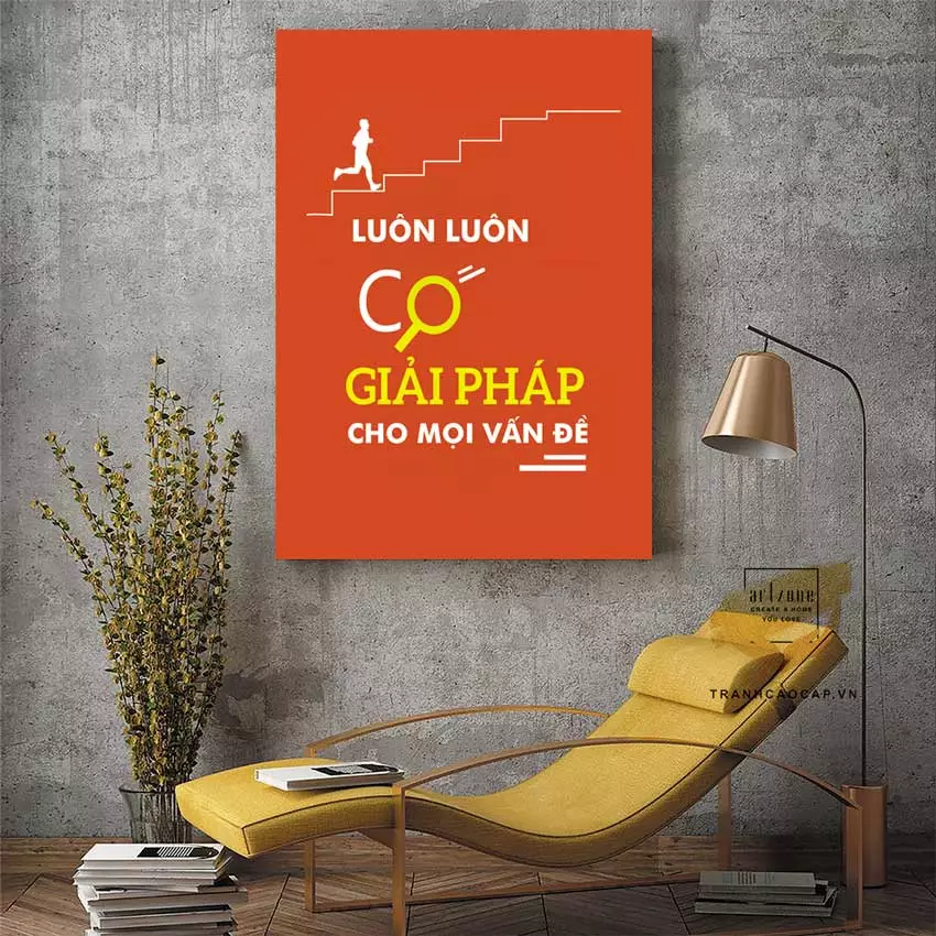 Tranh mica phong cách hiện đại cho văn phòng