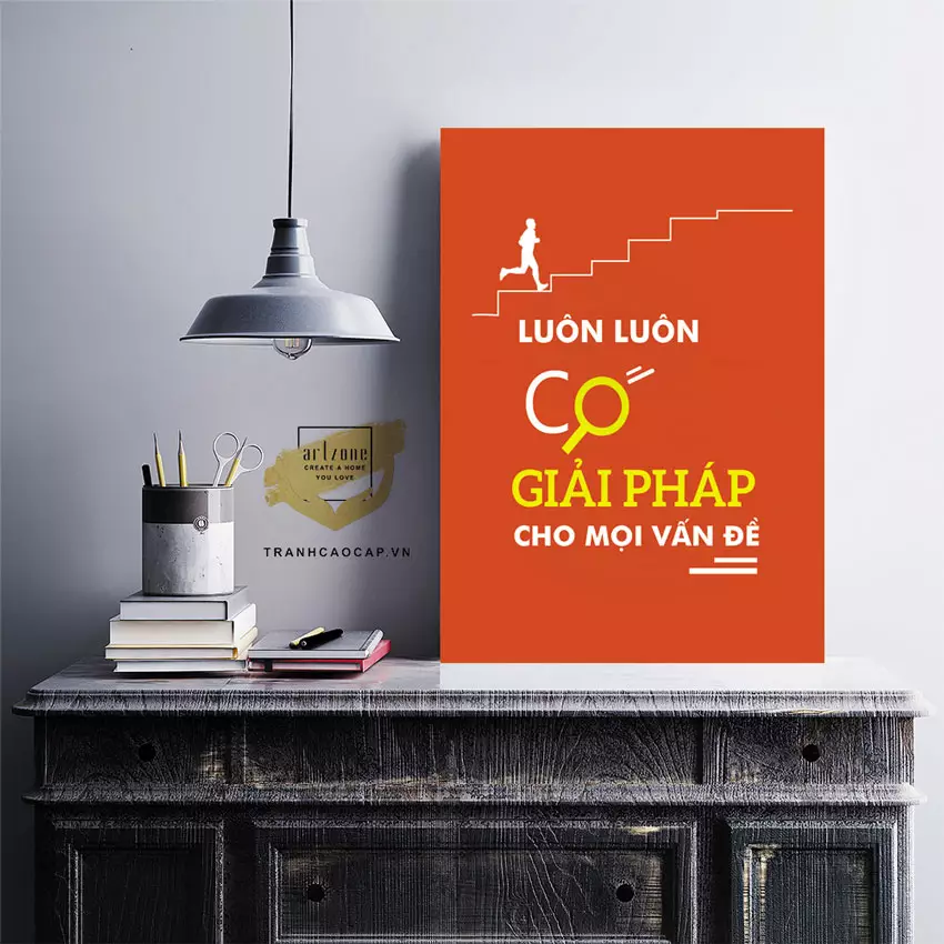 Tranh mica nghệ thuật cho văn phòng