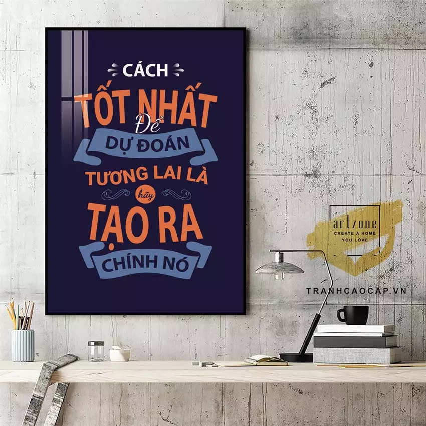 Tranh động lực treo tường văn phòng AZ1-1488 Series