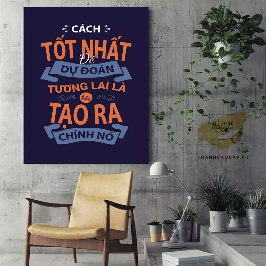 Tranh mica - điểm nhấn cho không gian văn phòng