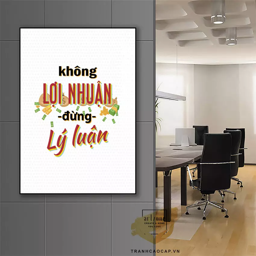 Cách lựa chọn tranh mica phù hợp với không gian văn phòng