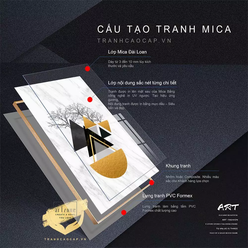 Tranh Mica AZ3-0430 - Hình 8