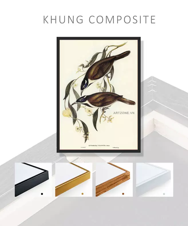 Sự tinh tế trong từng chi tiết của bức tranh