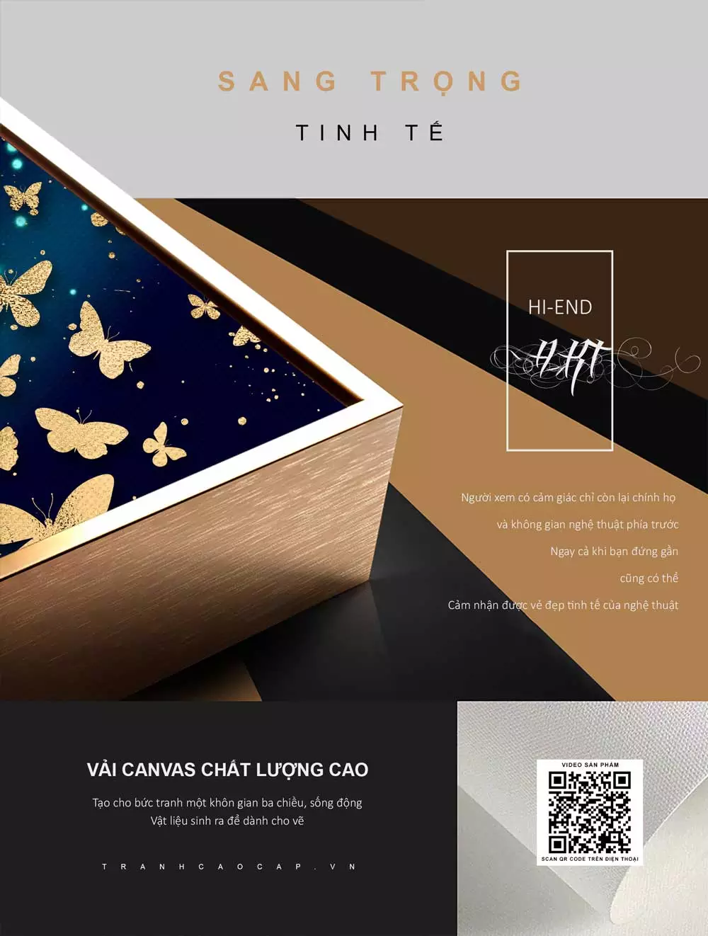 Tranh mica cao cấp