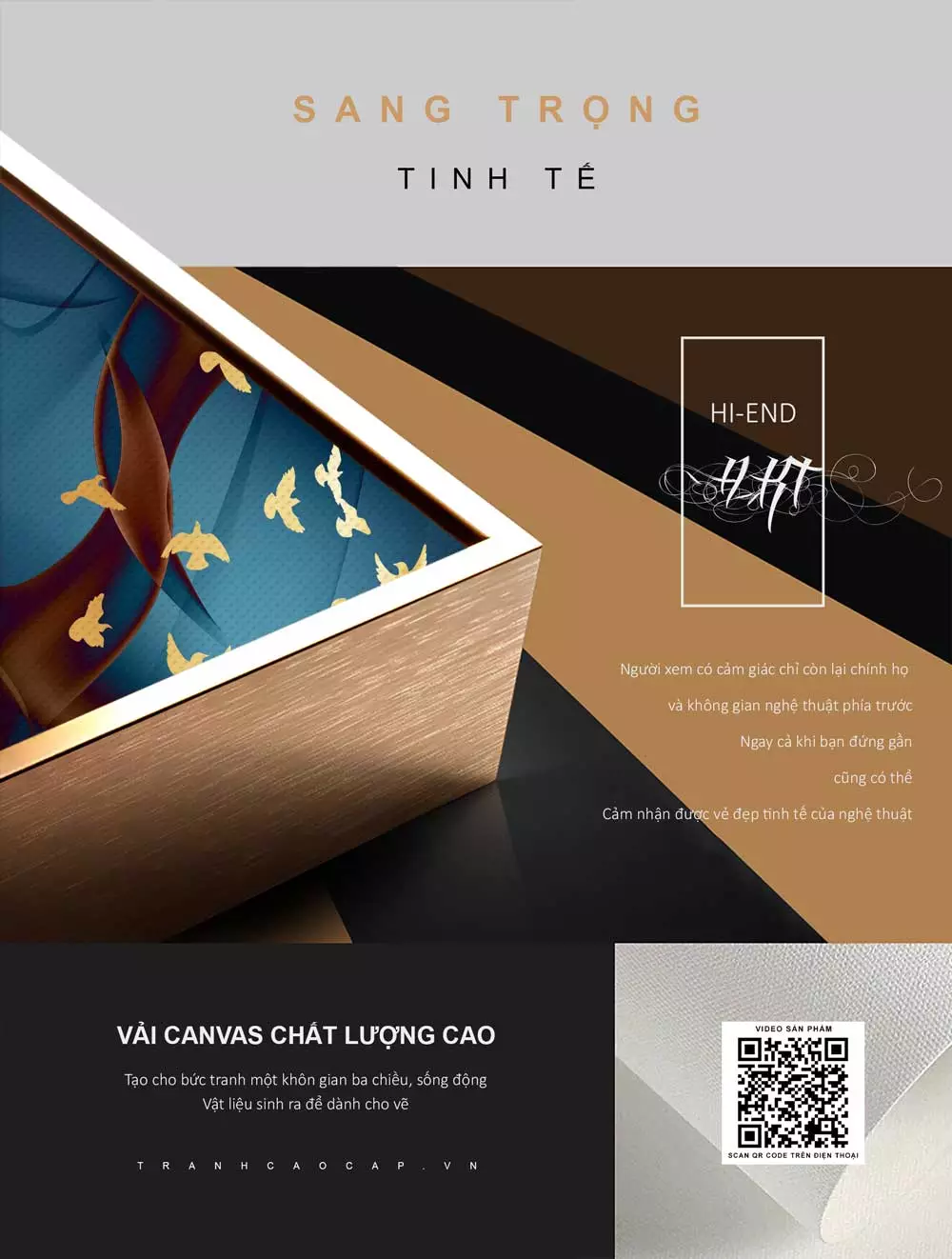 Ý nghĩa sâu sắc của tranh chim di cư