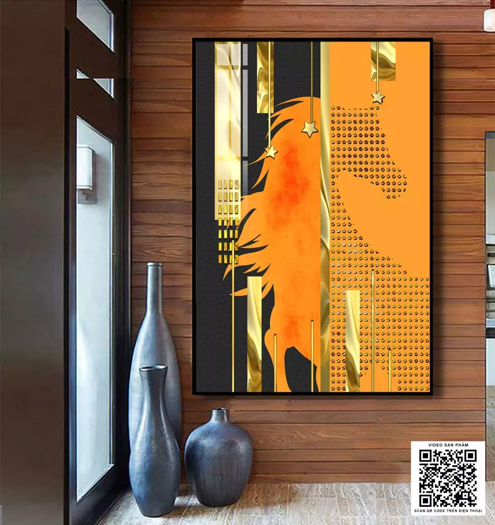 Tranh Hoàng Kim Mã - Món quà ý nghĩa cho không gian sống