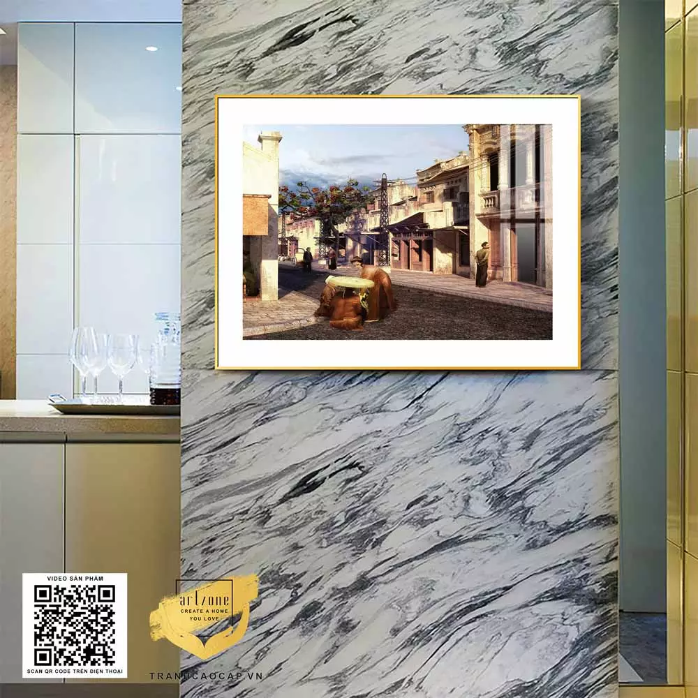 Lựa chọn kích thước tranh phù hợp với không gian