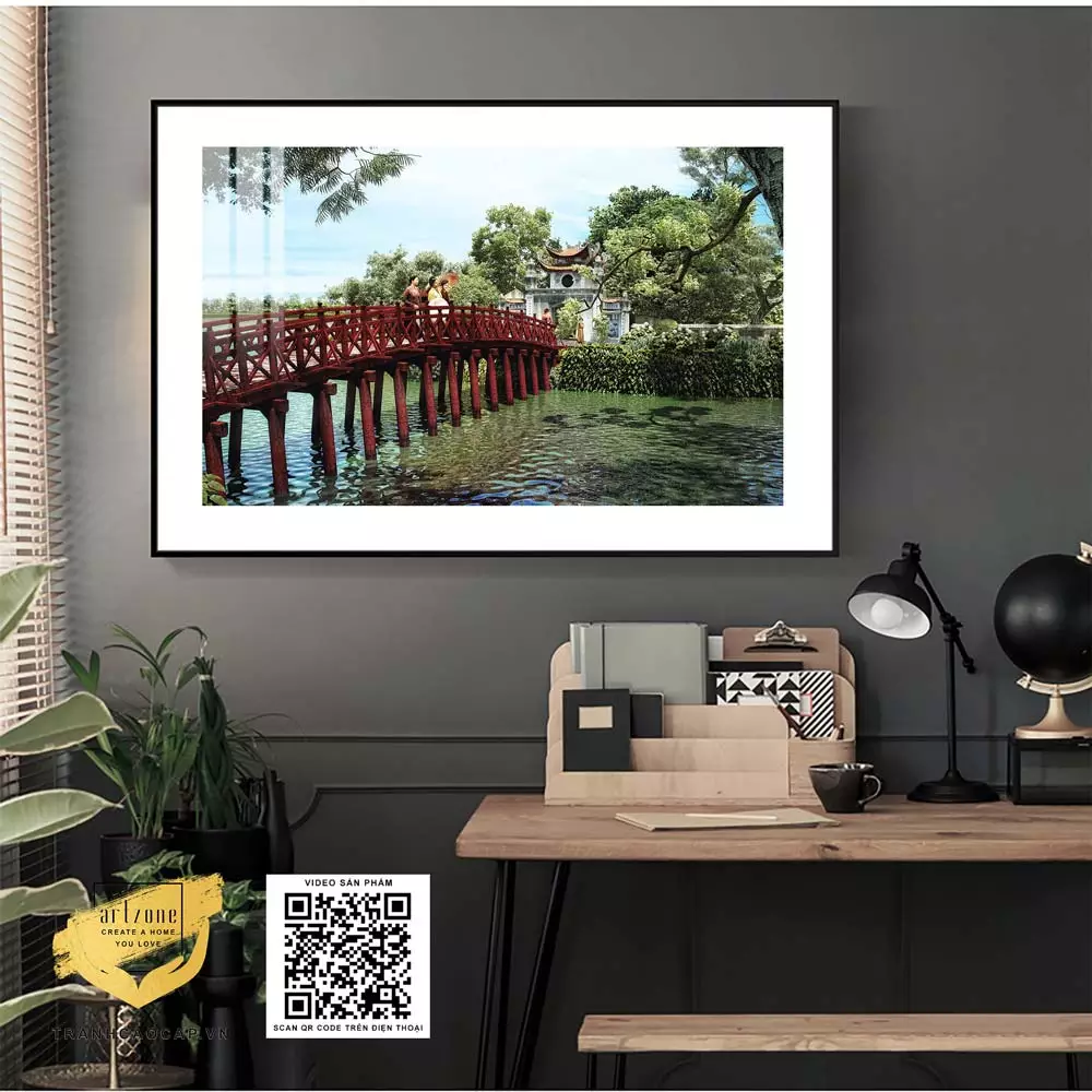 Tranh Hà Nội Xưa - Di sản văn hóa trong không gian sống