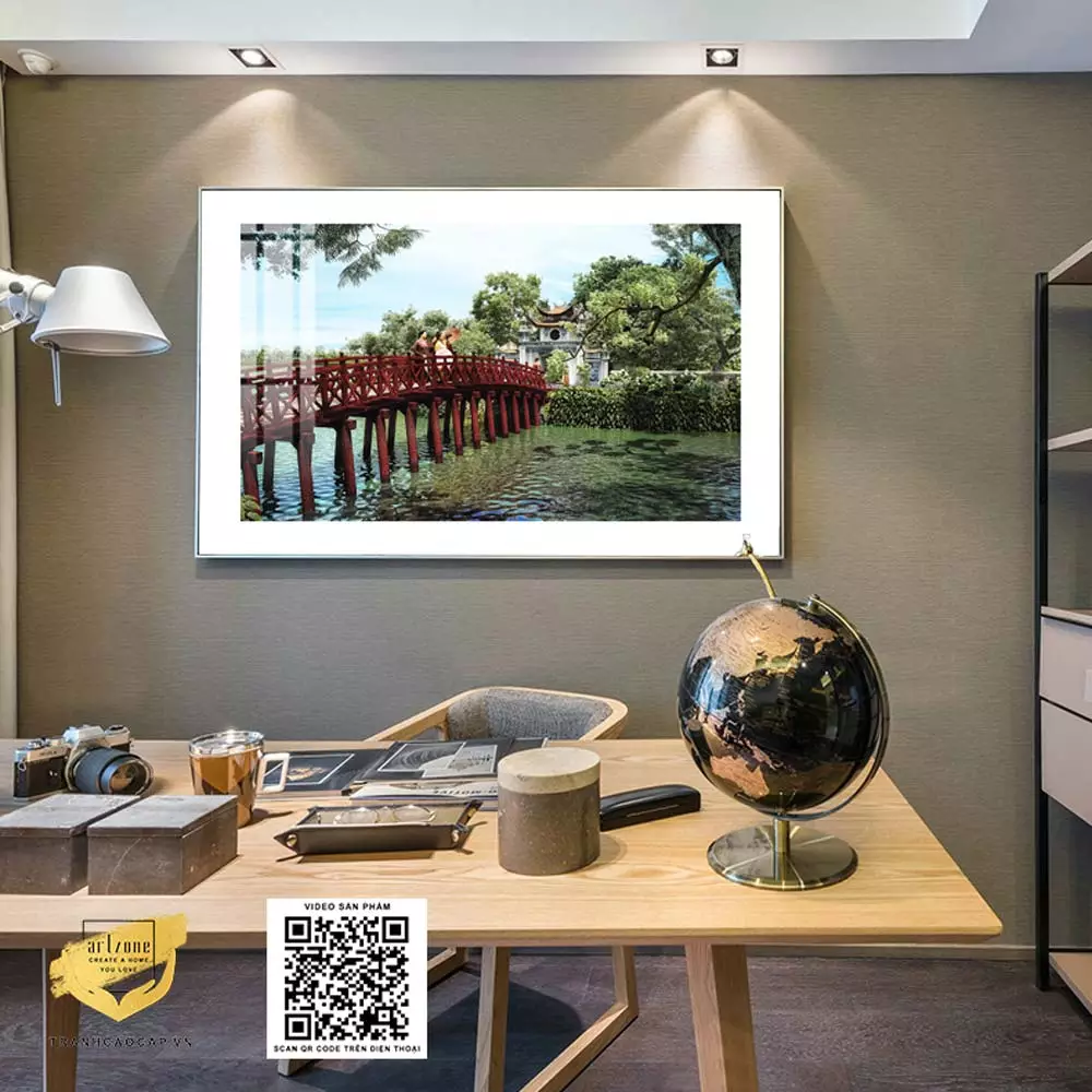 Tranh Hà Nội Xưa và ánh sáng