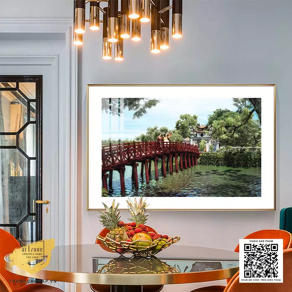 Tranh Hà Nội Xưa - Quà tặng ý nghĩa