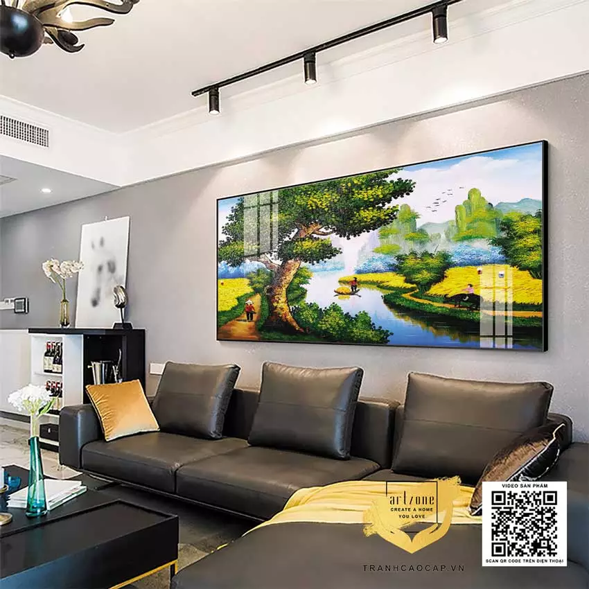 Lỗi chọn kích thước tranh không phù hợp