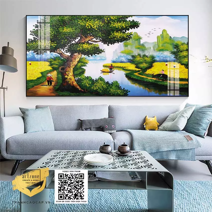 Lỗi treo tranh ở vị trí không thích hợp