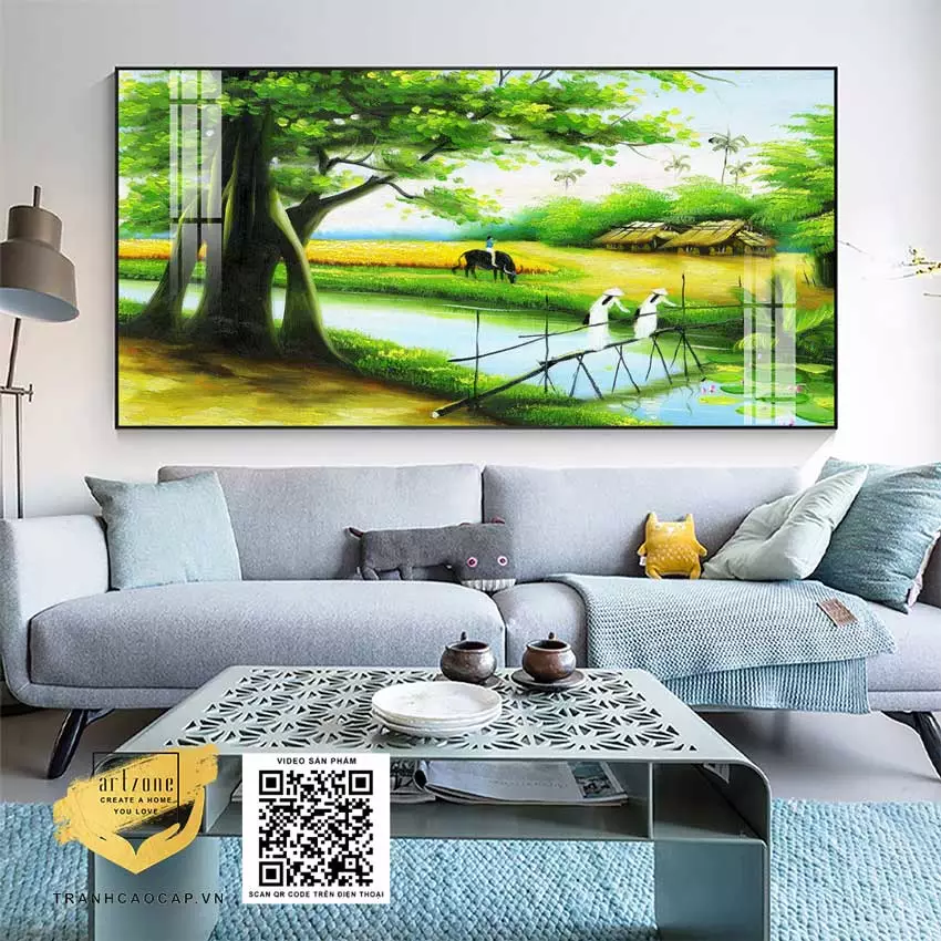 Sự giao thoa giữa truyền thống và hiện đại trong tranh