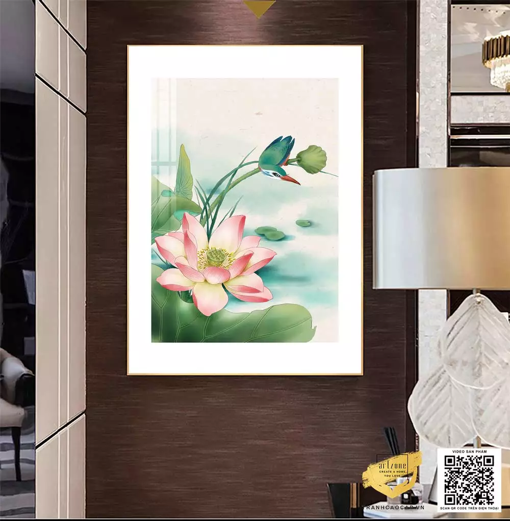 Chọn kích thước tranh phù hợp với không gian