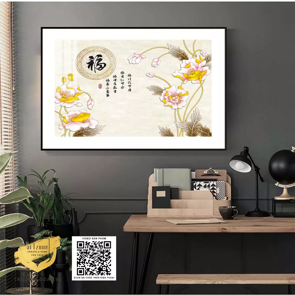Khung tranh composite và khung nhôm - Sự lựa chọn đa dạng cho tranh hoa sen mica